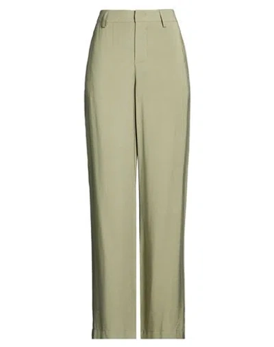 Rue Du Bac Woman Pants Sage Green Size 6 Viscose, Polyester