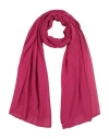 Rue Du Bac Woman Scarf Mauve Size 4 Polyester In Purple