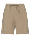 Rue Du Bac Woman Shorts & Bermuda Shorts Khaki Size 4 Modal, Polyester In Beige