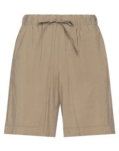 Rue Du Bac Woman Shorts & Bermuda Shorts Khaki Size 4 Modal, Polyester In Beige