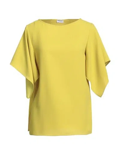 Rue Du Bac Woman Top Acid Green Size 6 Polyester