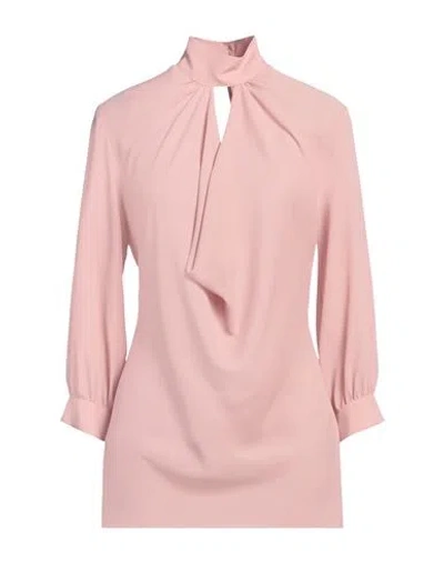 Rue Du Bac Woman Top Pink Size 6 Polyester