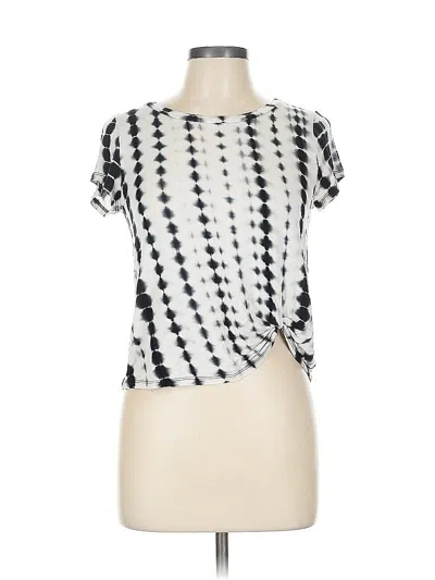 Pre-owned Rue Juju Short Sleeve T-shirt In White