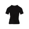 Rue Les Createurs Women's Side Slit Detailed Black Blouse In Black