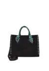 Rue Madam Women's Bag  Suede Black In Black