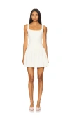 Rue Sophie Addie Mini Dress In Eggnog
