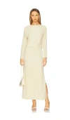 Rue Sophie Agla Dress In 古铜色印花