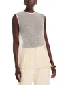 Rue Sophie Ananya Sequin Top In Neutral