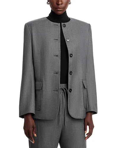 Rue Sophie Arlin Blazer In Gray