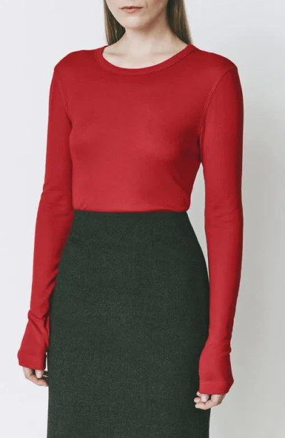 Rue Sophie Clef Top In Rouge