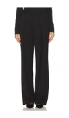 Rue Sophie Drape Pant In Black
