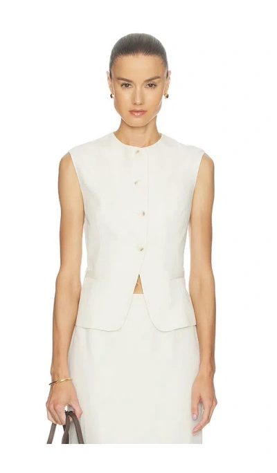 Rue Sophie Elira Vest In White