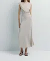 Rue Sophie Gianna Midi Dress In Oat