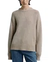 Rue Sophie Gil Wool Cashmere Sweater In Gray