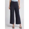Rue Sophie Ingrid Ankle Wide Leg Pants In Navy