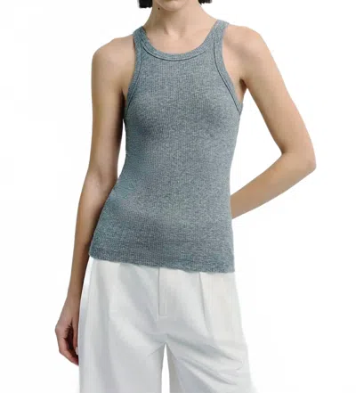 Rue Sophie Ive Tank Top In Grey In Gray