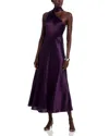 Rue Sophie Jadeleine Midi Dress In Purple