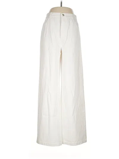 Pre-owned Rue Sophie Jeans In Ivory
