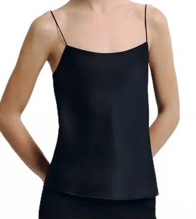 Rue Sophie Jett Scoop Neck Camisole In Black