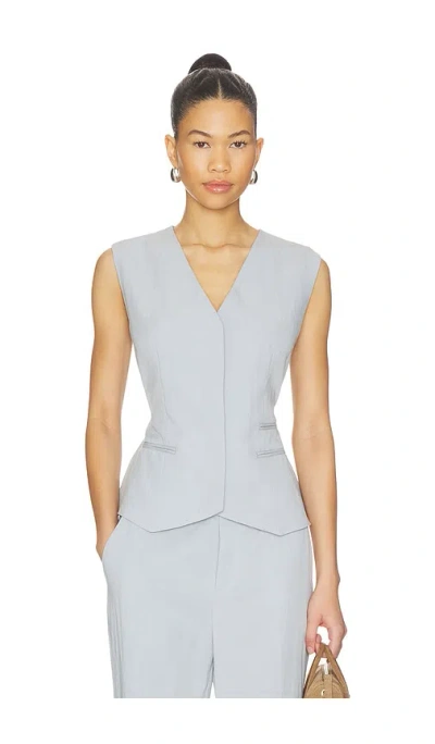 Rue Sophie Lan Vest In Gray