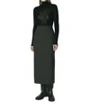 Rue Sophie Lena Skirt In Cinder In Grey