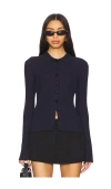 Rue Sophie ?mile Knit Top In 藏青色