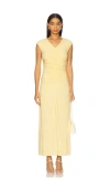 Rue Sophie Millie Dress In Yellow