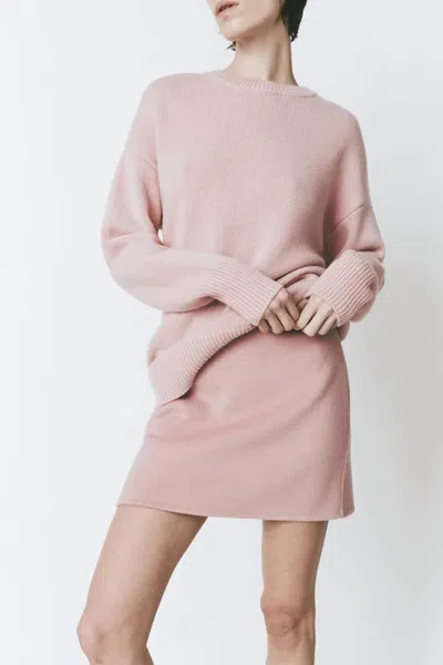 Rue Sophie Mira Skirt In Dusty Pink
