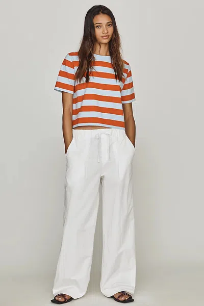 Rue Sophie Noema Wide Leg Pants In White