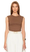 RUE SOPHIE PALMA RUCHED TOP