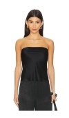 Rue Sophie Riviera Strapless Top In Black