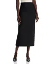 Rue Sophie Roux Midi Skirt In Black