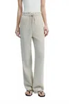 Rue Sophie Sieste Drawstring Pant In Oat In Gray