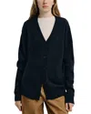 Rue Sophie Siho Wool Cashmere Cardigan In Blue