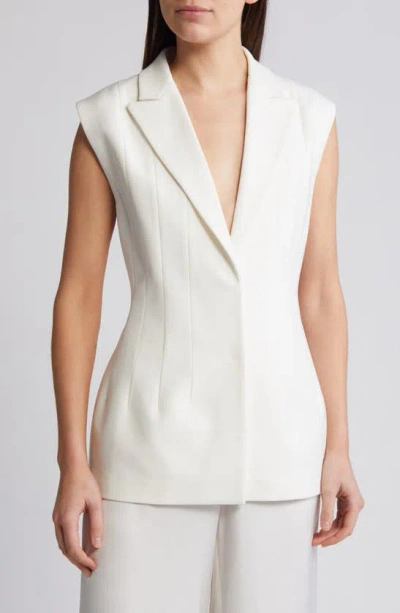 Rue Sophie Theo Blazer Vest In Champagne