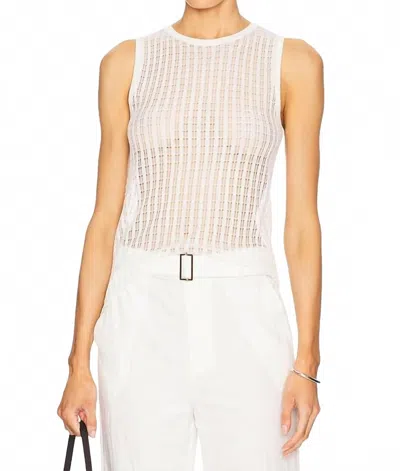 RUE SOPHIE TRAVERSE TOP IN WHITE