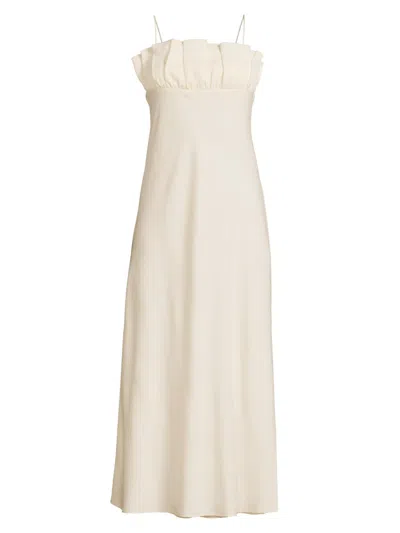 Rue Sophie Women's Margaux Ruffled Maxi Dress In Neutral