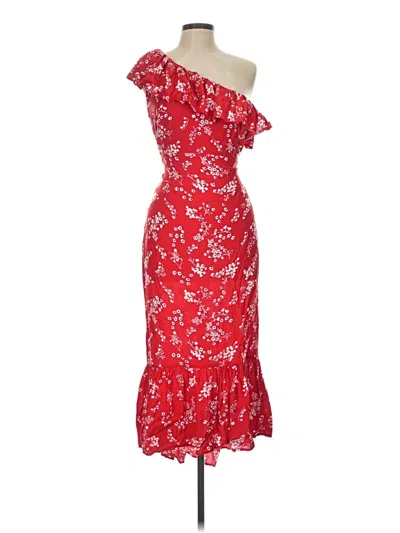 Pre-owned Rue Stiic Cocktail Dress In Red