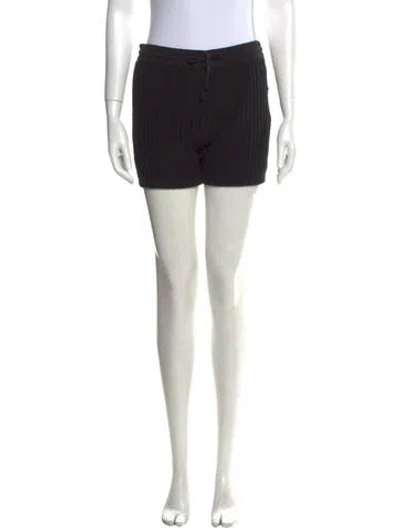 Pre-owned Rue Stiic Mini Shorts In Black