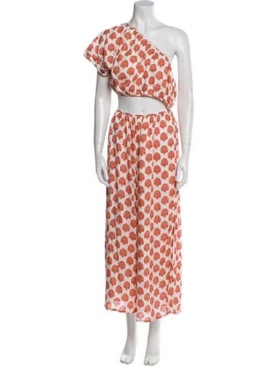 Pre-owned Rue Stiic Printed Long Dress W/ Tags In Multi