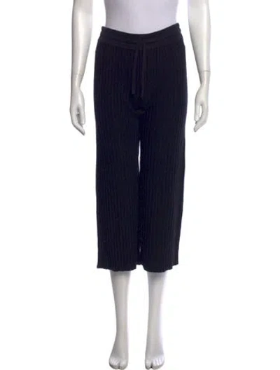 Pre-owned Rue Stiic Wide Leg Pants In Black