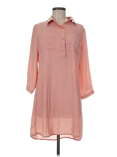 Pre-owned Rue21 3/4 Sleeve T-shirt In Pink