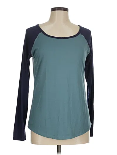 Pre-owned Rue21 3/4 Sleeve T-shirt In Teal