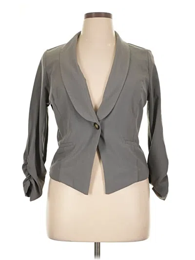 Pre-owned Rue21 Blazer Jacket In Gray