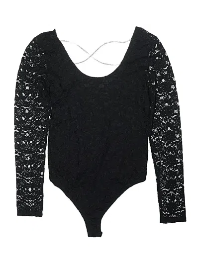 Pre-owned Rue21 Bodysuit In Black