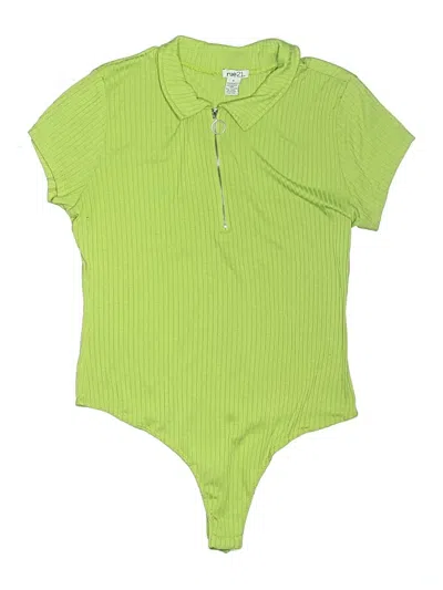 Pre-owned Rue21 Bodysuit In Green