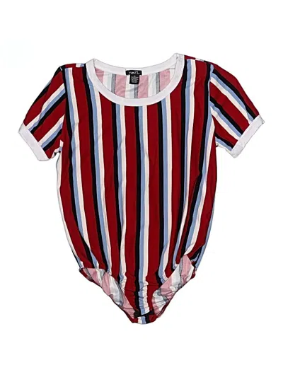 Pre-owned Rue21 Bodysuit In Red