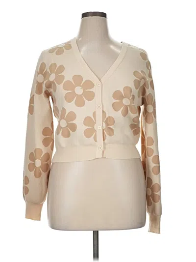 Pre-owned Rue21 Cardigan Sweater In Brown