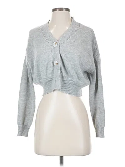 Pre-owned Rue21 Cardigan Sweater In Gray