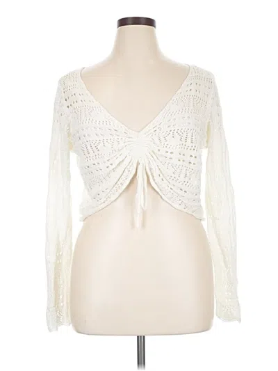 Pre-owned Rue21 Cardigan Sweater In Ivory